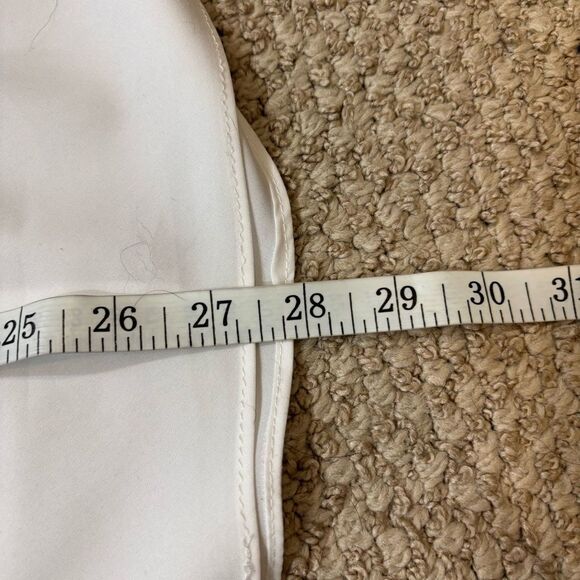 Ladies Nanette Lepore White Slip Dress Midi Size 14 - Picture 10 of 10